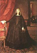 Juan Bautista Martinez del Mazo Empress Dona Margarita de Austria in Mourning Dress oil on canvas